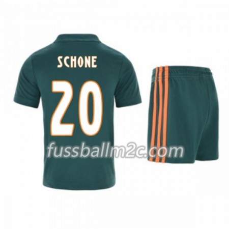 Fußballtrikots Ajax Amsterdam Lasse Schöne 20 Kinder Auswärts Trikotsatz 2019-2020 Fußballtrikots Ajax Amsterdam Lasse Schöne 20 Kinder Auswärts Trikotsatz 2019-2020